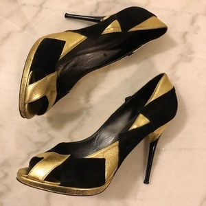 Georgina Goodman Platform Open Toe High Heels